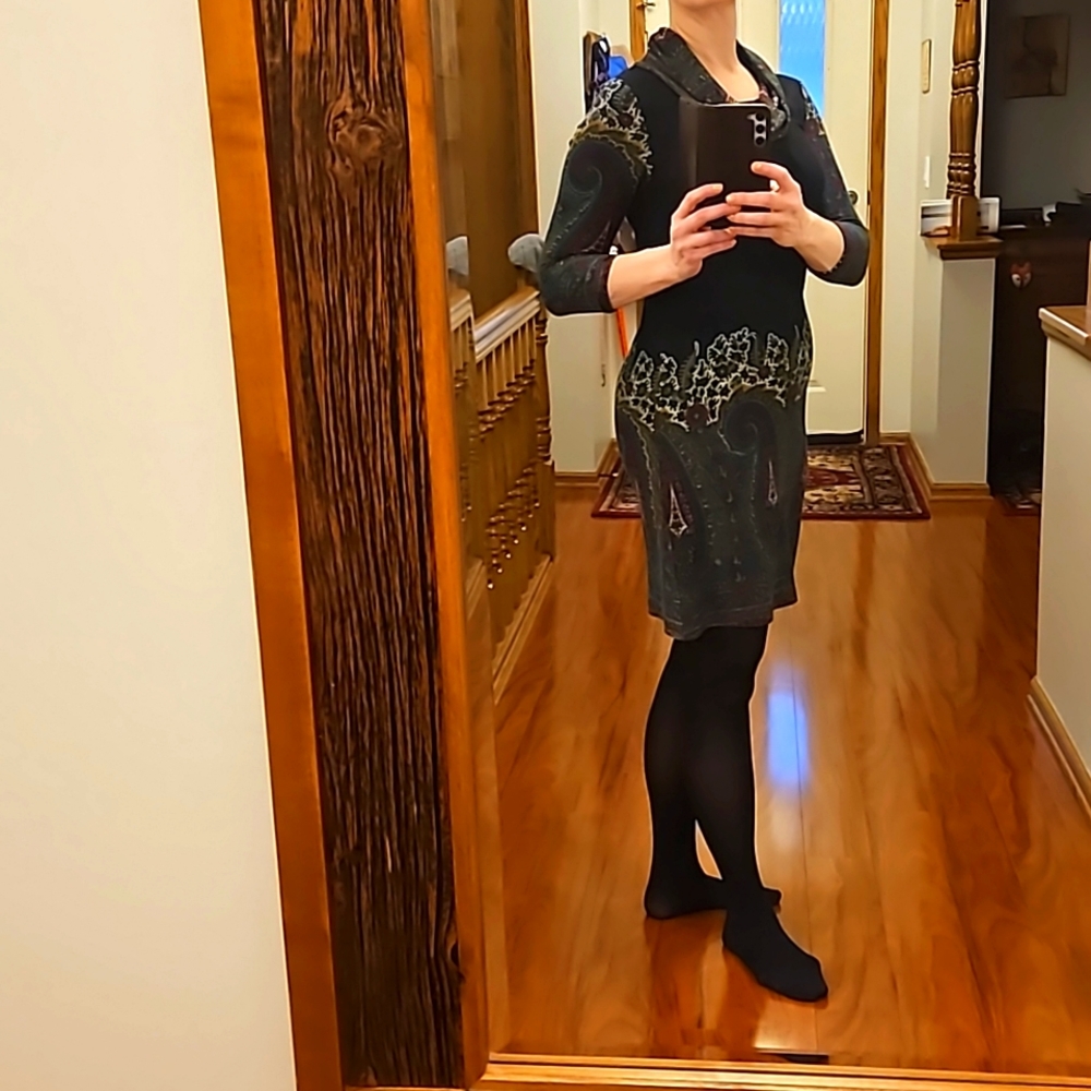 Papillon 3/4 sleeve dress - BOGO eligible